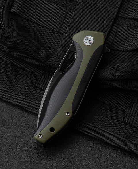 BESTECH KOMODO G10 Handle: 3.35" D2 Blade BG26D