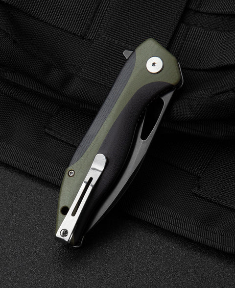 BESTECH KOMODO G10 Handle: 3.35" D2 Blade BG26D