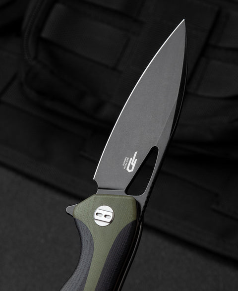 BESTECH KOMODO G10 Handle: 3.35" D2 Blade BG26D
