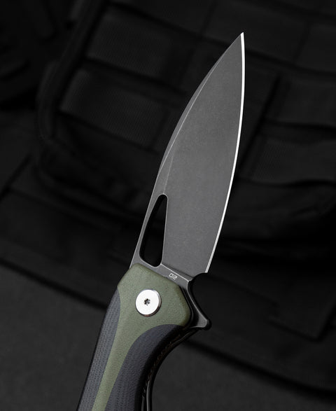 BESTECH KOMODO G10 Handle: 3.35" D2 Blade BG26D