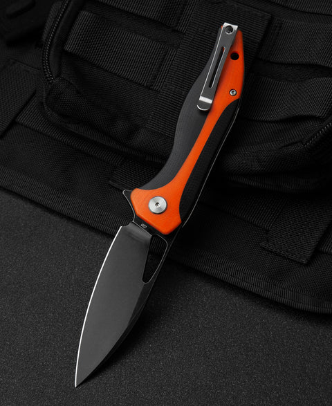 BESTECH KOMODO G10 Handle: 3.35" D2 Blade BG26E