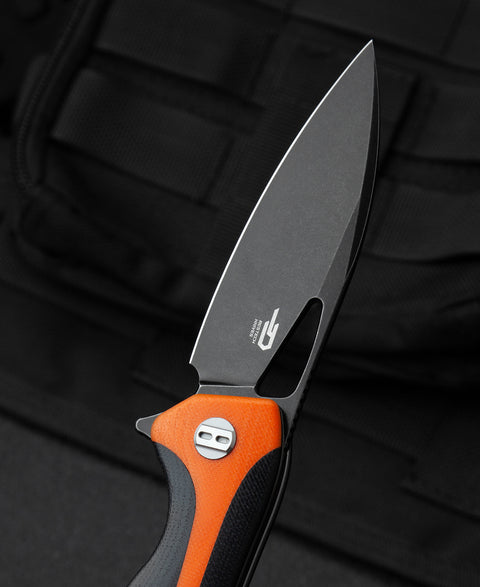BESTECH KOMODO G10 Handle: 3.35" D2 Blade BG26E