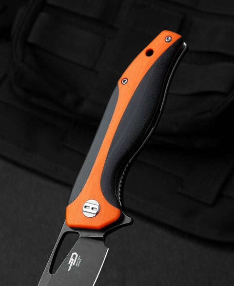 BESTECH KOMODO G10 Handle: 3.35" D2 Blade BG26E