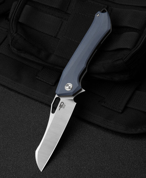BESTECH PLATYPUS G10 Handle: 3.43" D2 Blade BG28A