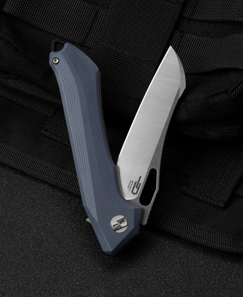 BESTECH PLATYPUS G10 Handle: 3.43" D2 Blade BG28A
