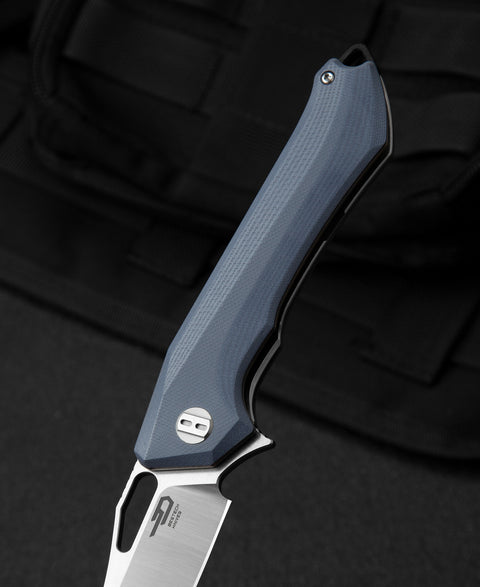 BESTECH PLATYPUS G10 Handle: 3.43" D2 Blade BG28A