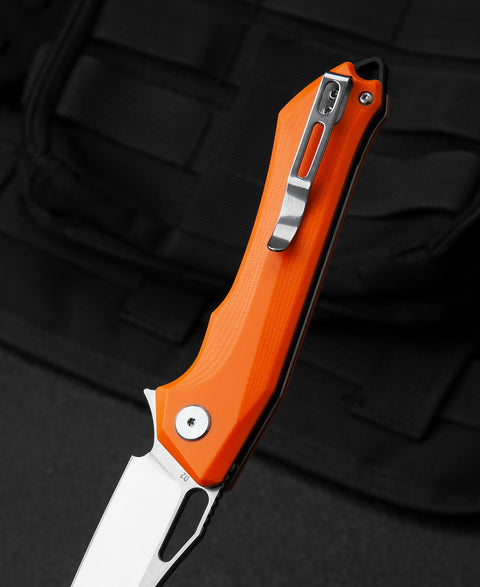 BESTECH PLATYPUS G10 Handle: 3.43" D2 Blade BG28B
