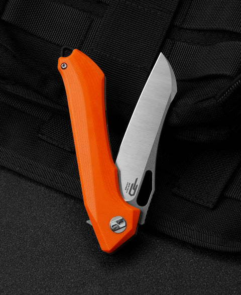 BESTECH PLATYPUS G10 Handle: 3.43" D2 Blade BG28B