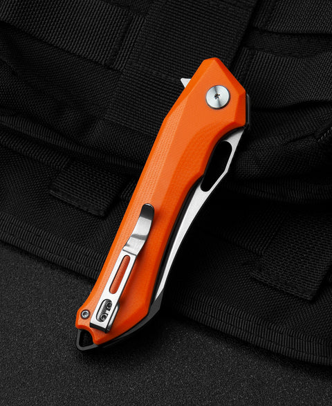 BESTECH PLATYPUS G10 Handle: 3.43" D2 Blade BG28B