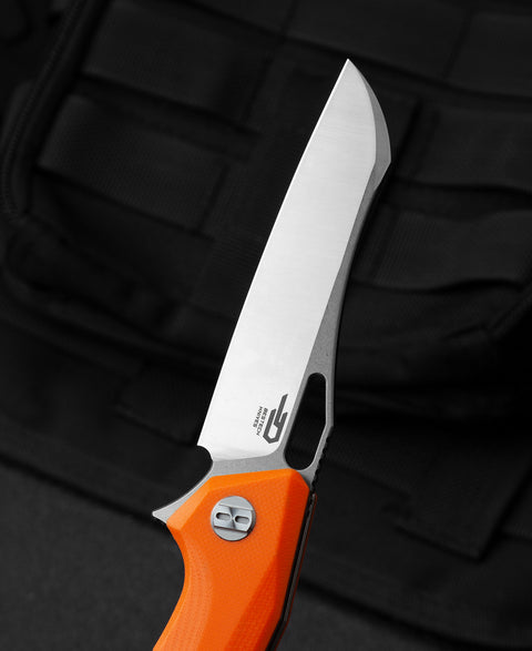 BESTECH PLATYPUS G10 Handle: 3.43" D2 Blade BG28B