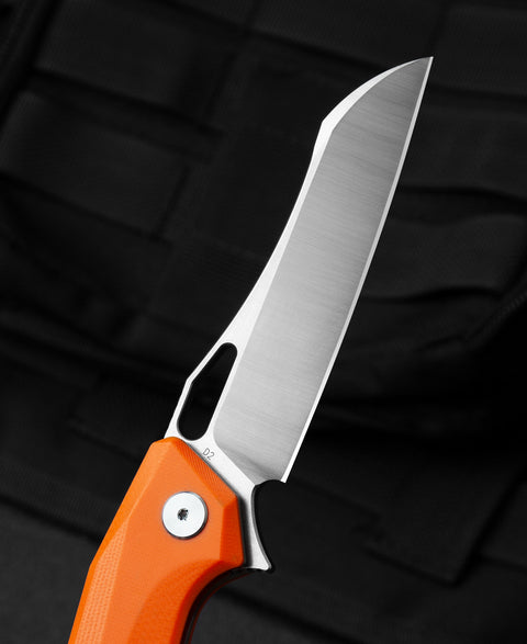 BESTECH PLATYPUS G10 Handle: 3.43" D2 Blade BG28B