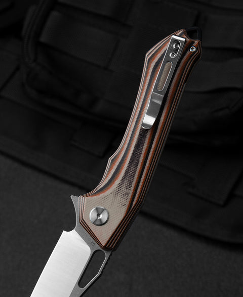 BESTECH PLATYPUS G10 Handle: 3.43" D2 Blade BG28C
