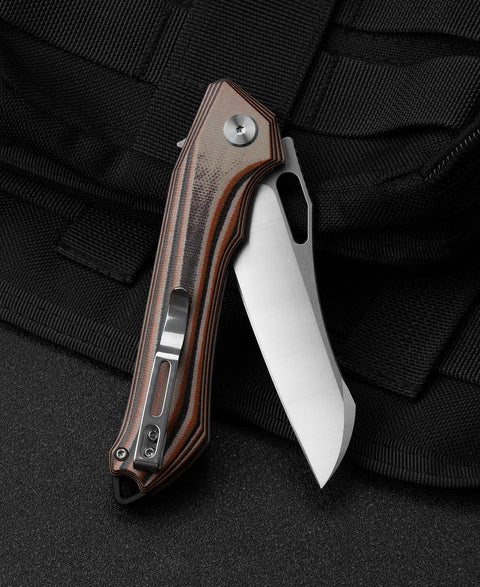 BESTECH PLATYPUS G10 Handle: 3.43" D2 Blade BG28C