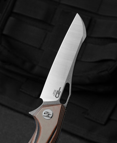 BESTECH PLATYPUS G10 Handle: 3.43" D2 Blade BG28C