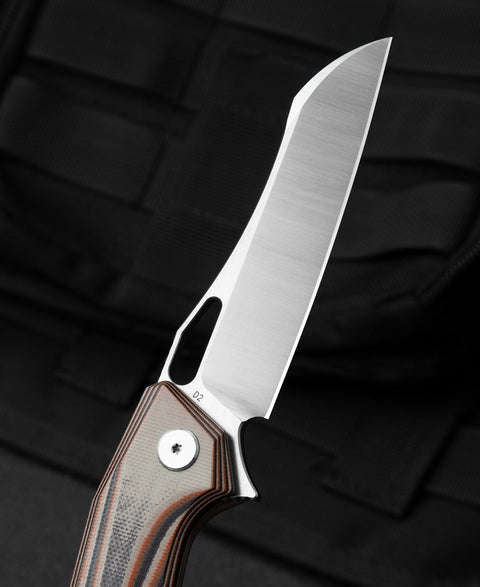 BESTECH PLATYPUS G10 Handle: 3.43" D2 Blade BG28C