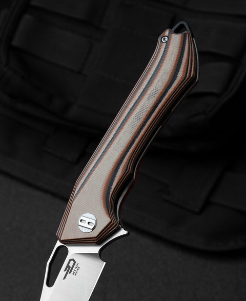 BESTECH PLATYPUS G10 Handle: 3.43" D2 Blade BG28C