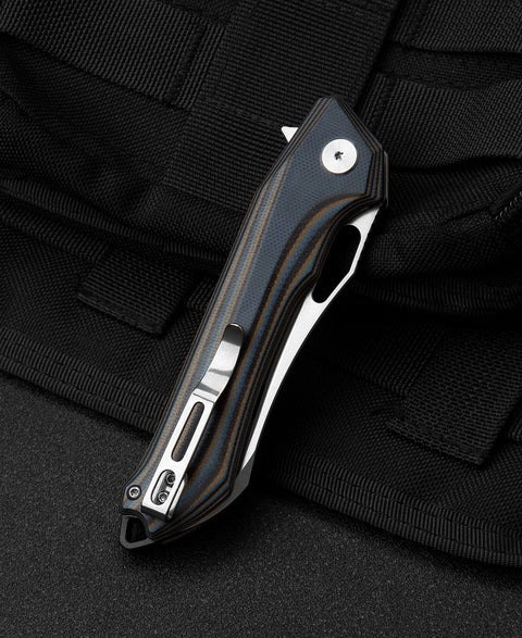 BESTECH PLATYPUS G10 Handle: 3.43" D2 Blade BG28D