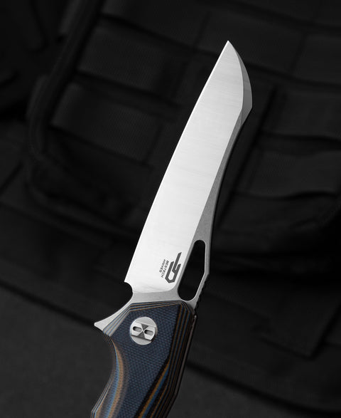 BESTECH PLATYPUS G10 Handle: 3.43" D2 Blade BG28D
