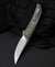 BESTECH  SWIFT  BG30A-1: Green Micarta Handle 3.54" D2 Blade