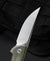 BESTECH  SWIFT  BG30A-1: Green Micarta Handle 3.54" D2 Blade