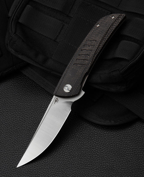 BESTECH SWIFT BG30B-1: Black Micarta Handle 3.54" D2 Blade