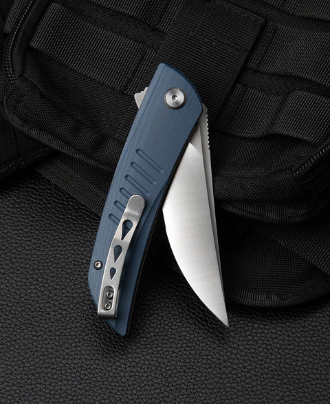 BESTECH SWIFT Grey G10 Handle: 3.54" D2 Blade BG30E