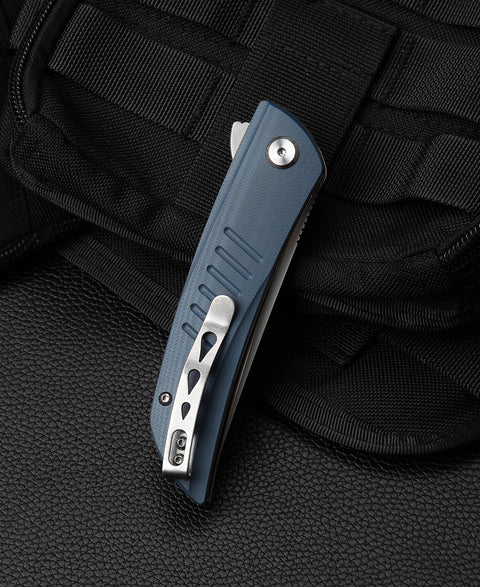 BESTECH SWIFT Grey G10 Handle: 3.54" D2 Blade BG30E