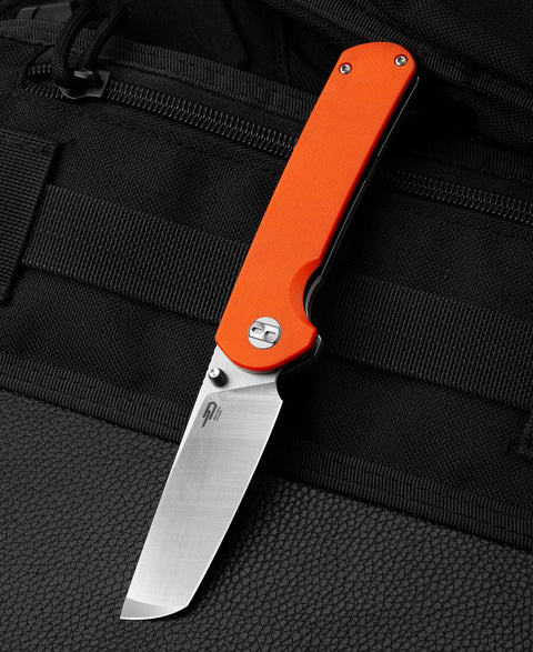 BESTECH SLEDGEHAMMER Orange G10 Handle: 3" D2 Blade BG31A-1