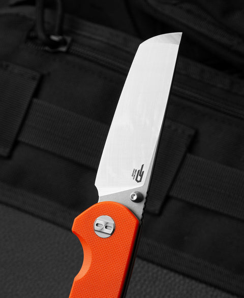 BESTECH SLEDGEHAMMER Orange G10 Handle: 3" D2 Blade BG31A-1