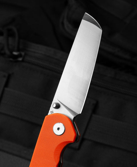 BESTECH SLEDGEHAMMER Orange G10 Handle: 3" D2 Blade BG31A-1