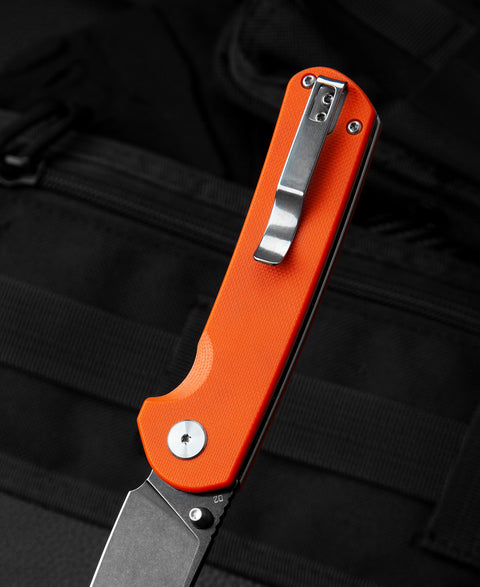 BESTECH SLEDGEHAMMER Orange G10 Handle: 3" D2 Blade BG31A-2