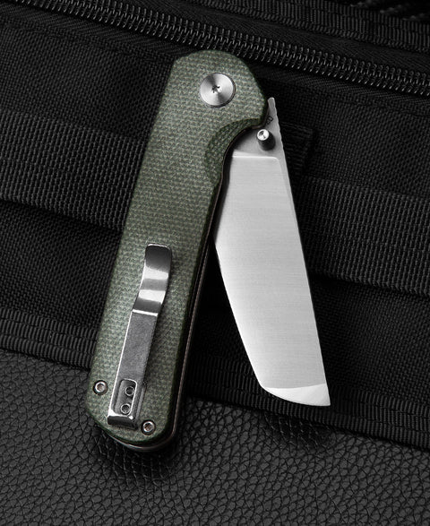 BESTECH SLEDGEHAMMER Green Micarta Handle: 3" D2 Blade BG31B-1