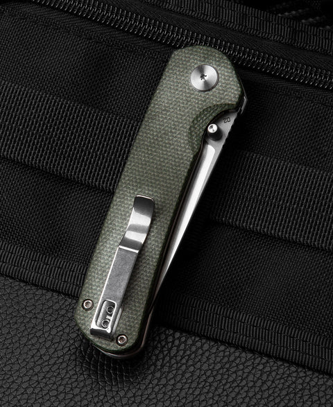 BESTECH SLEDGEHAMMER Green Micarta Handle: 3" D2 Blade BG31B-1