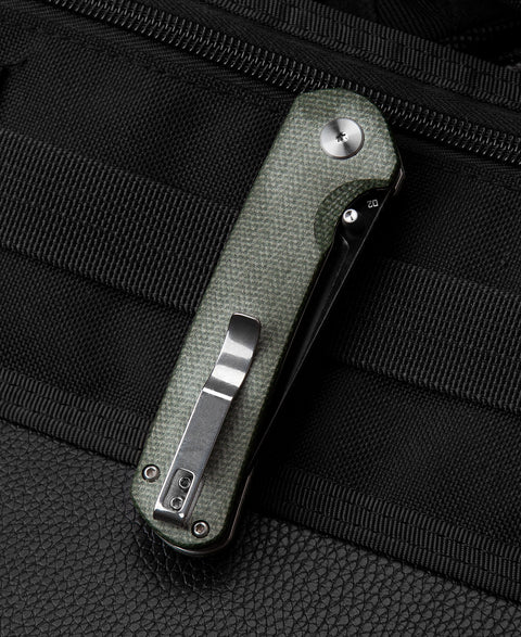 BESTECH SLEDGEHAMMER Green Micarta Handle: 3" D2 Blade BG31B-2