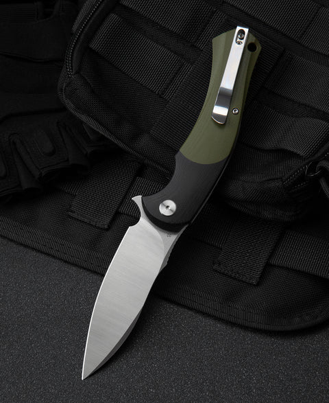 BESTECH PENGUIN G10 Handle: 3.62" D2 Blade BG32A