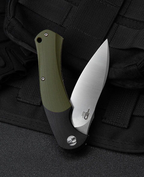 BESTECH PENGUIN G10 Handle: 3.62" D2 Blade BG32A