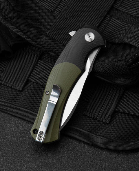 BESTECH PENGUIN G10 Handle: 3.62" D2 Blade BG32A
