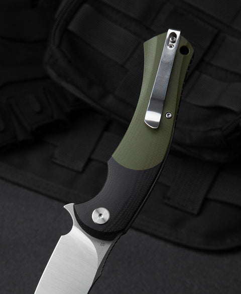 BESTECH PENGUIN G10 Handle: 3.62" D2 Blade BG32A