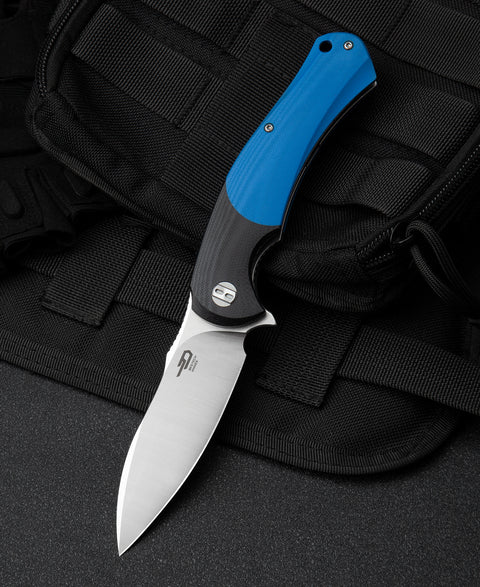 BESTECH PENGUIN G10 Handle: 3.62" D2 Blade BG32B