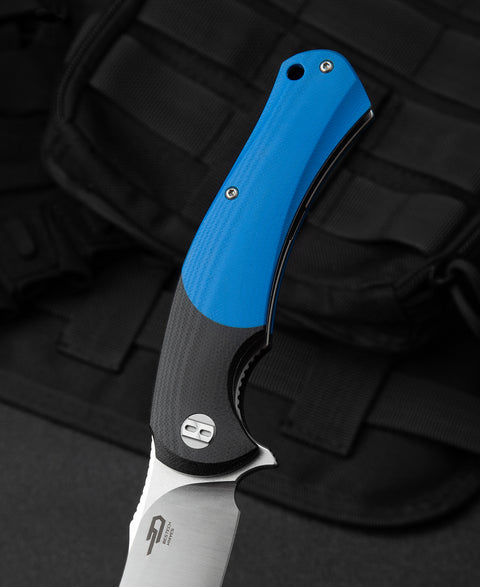 BESTECH PENGUIN G10 Handle: 3.62" D2 Blade BG32B