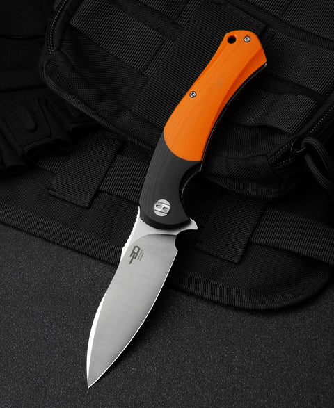 BESTECH PENGUIN G10 Handle: 3.62" D2 Blade BG32C