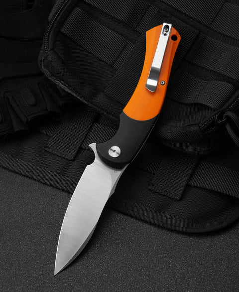 BESTECH PENGUIN G10 Handle: 3.62" D2 Blade BG32C