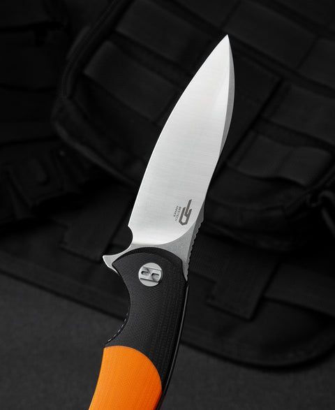 BESTECH PENGUIN G10 Handle: 3.62" D2 Blade BG32C