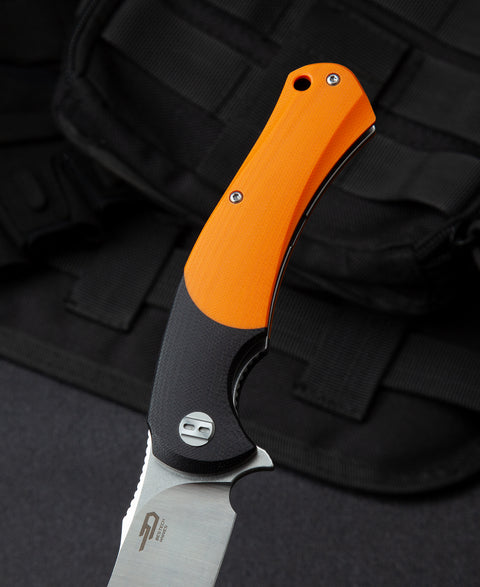 BESTECH PENGUIN G10 Handle: 3.62" D2 Blade BG32C