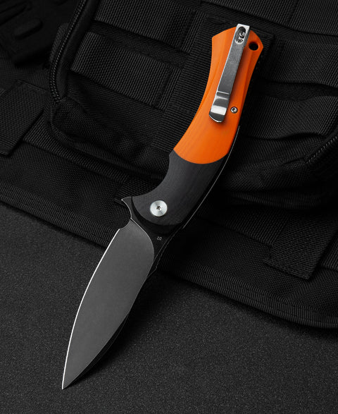 BESTECH PENGUIN G10 Handle: 3.62" D2 Blade BG32D