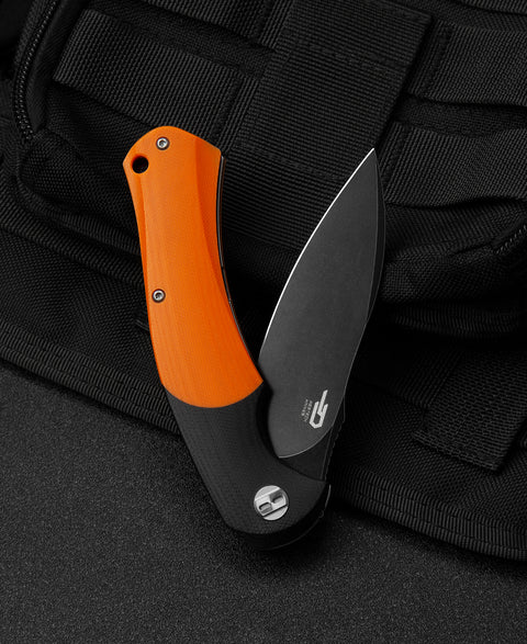 BESTECH PENGUIN G10 Handle: 3.62" D2 Blade BG32D