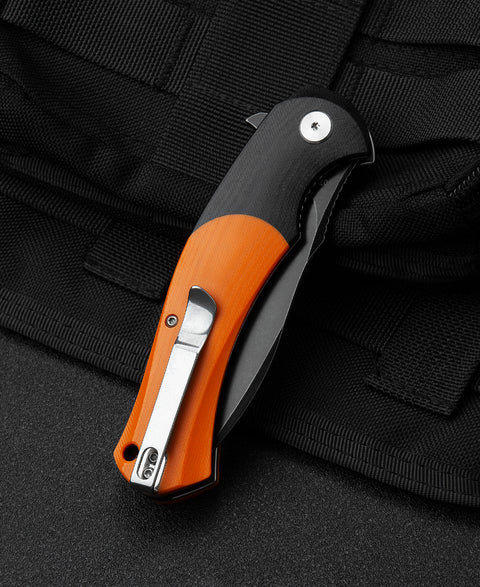 BESTECH PENGUIN G10 Handle: 3.62" D2 Blade BG32D