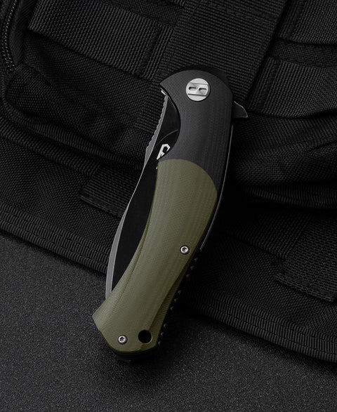 BESTECH PENGUIN G10 Handle: 3.62" D2 Blade BG32E