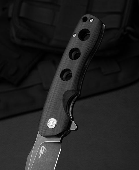 BESTECH ARCTIC BG33A-2 G10 Handle: 3.54" D2 Blade