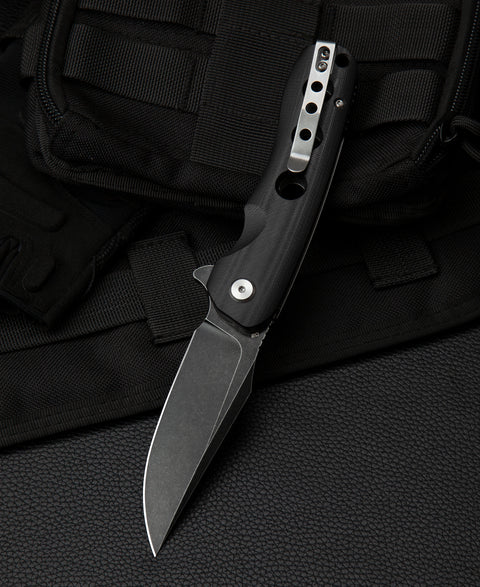 BESTECH ARCTIC BG33A-2 G10 Handle: 3.54" D2 Blade